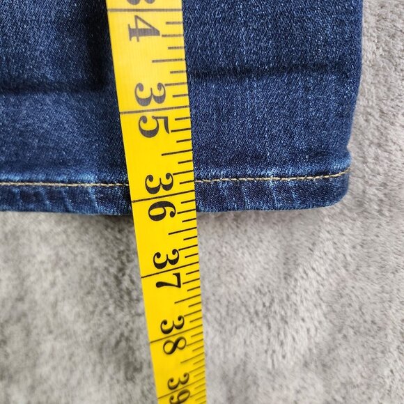 Men's LEVI'S 711 Blue Denim Jeans Skinny Dark Wash Mid Rise Size 31 - Picture 13 of 15